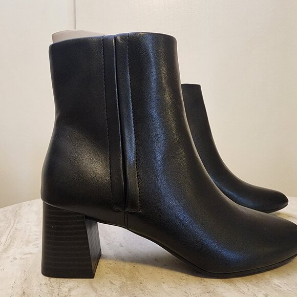 Style Co Womens Brookss Flare Booties Black Sm from Macy's - c015 - Picture 3 of 7